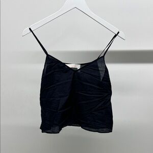See By Chloe Navy Camisole Top